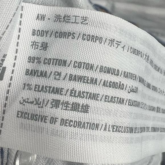 ABERCROMBIE & FITCH The 90's Slim Straight Ultra High Rise Jeans Medium Wash 28 - Picture 6 of 6